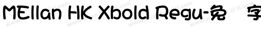 MEllan HK Xbold Regu字体转换